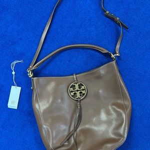 Tory Burch Miller Metal Slouchy Hobo.